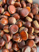 Load image into Gallery viewer, Itty Bitty Chestnutty Box - 3 lbs Whole Raw Fresh Chestnuts