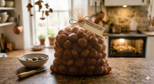 Load image into Gallery viewer, EXTRA Large Chestnutty Box - 25 lbs Whole Raw Fresh Chestnuts
